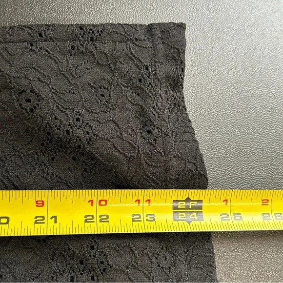 Briggs New York Women’s Large Black Eyelet Hook Eye Topper Jacket Career Evening - Picture 9 of 15